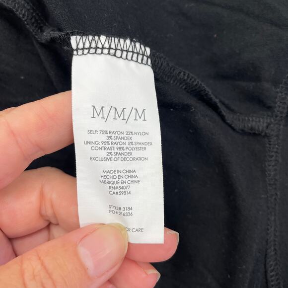 CABI Heather Grey Mesh Back Jacket Size M Belted Soft Jersey Athleisure #3184 - Picture 6 of 10